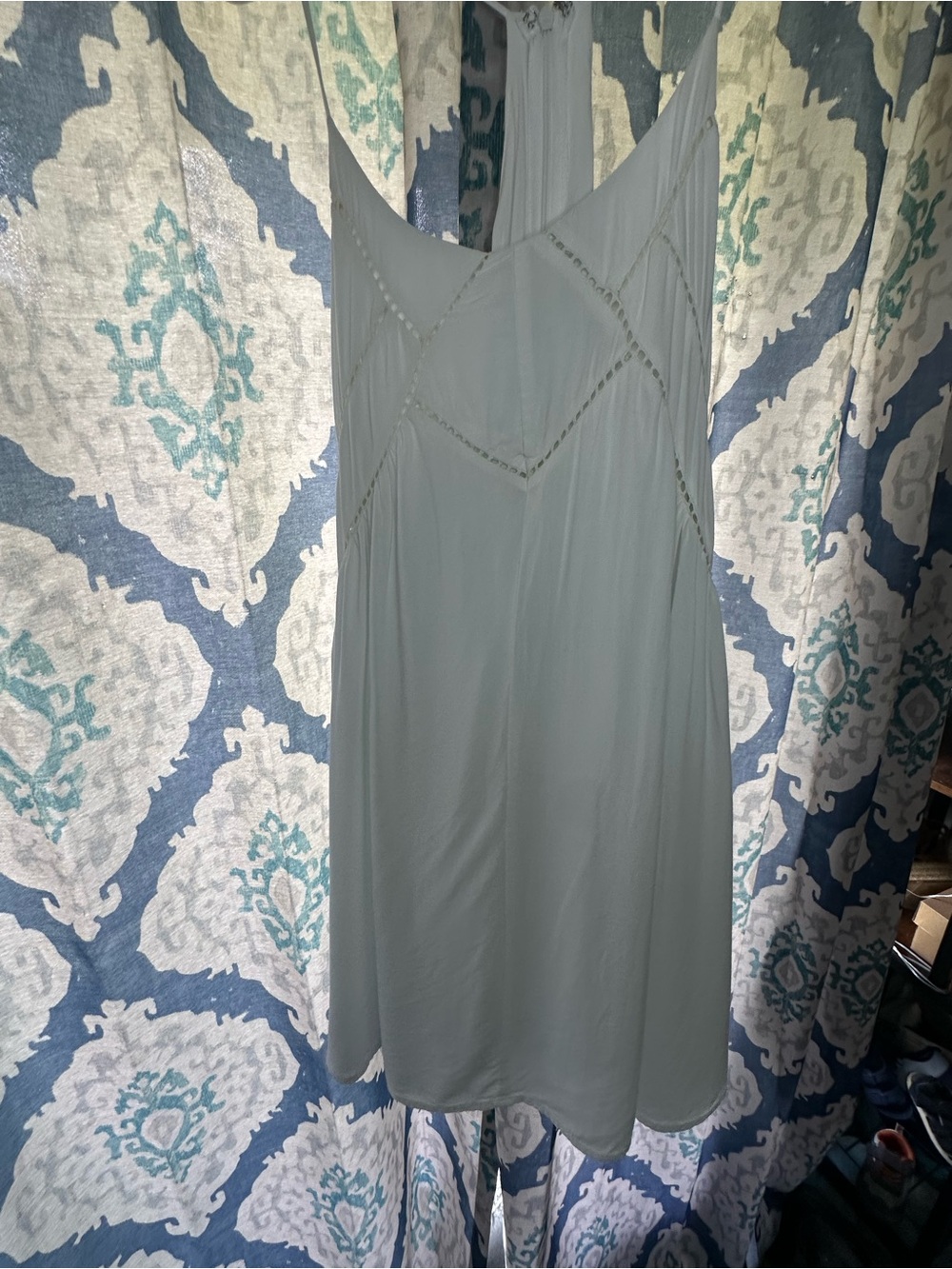 Lulus White Flowy Boho Mini Dress Size Medium
